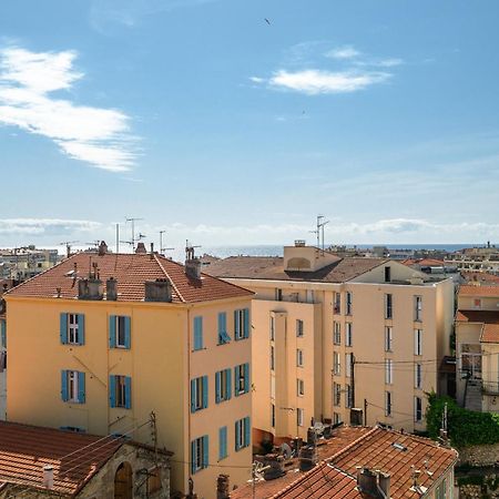 'L'Alicante Proche' Gare, Terrasse, Vue Mer Ментона Екстериор снимка